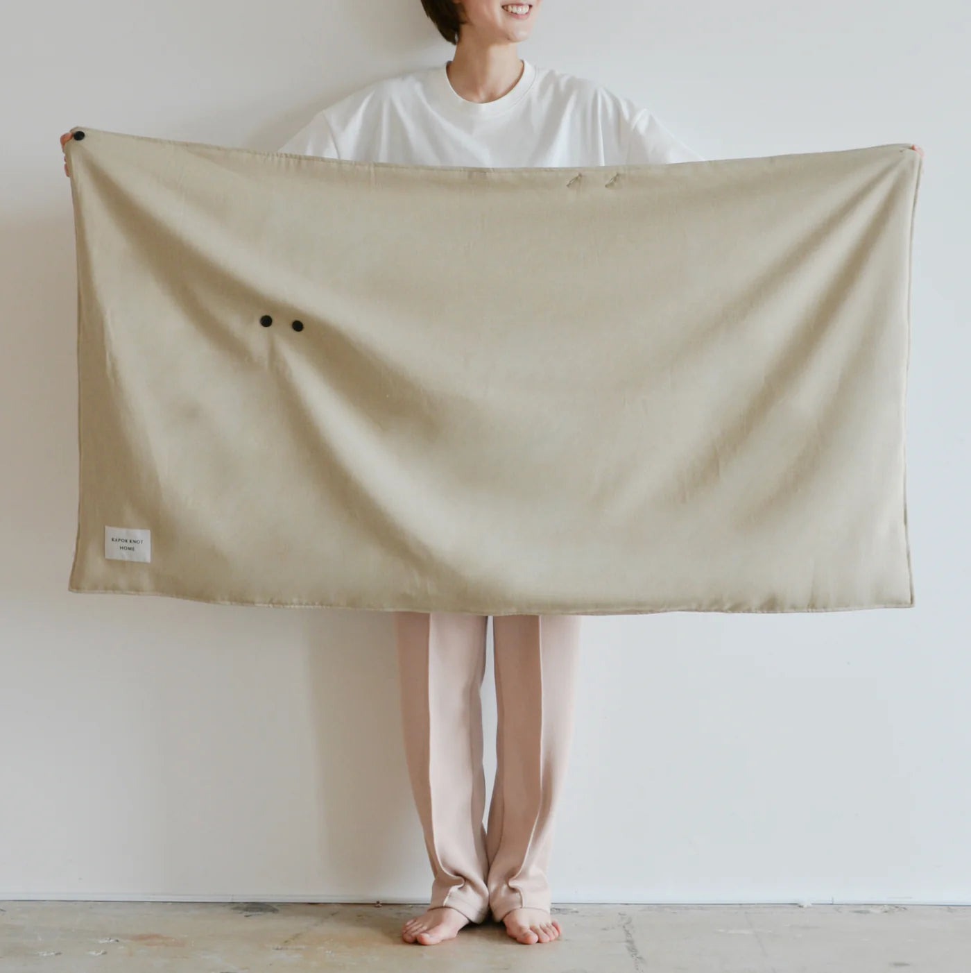 "巻きスカート"ブランケット/Wearable Blanket -skirt-