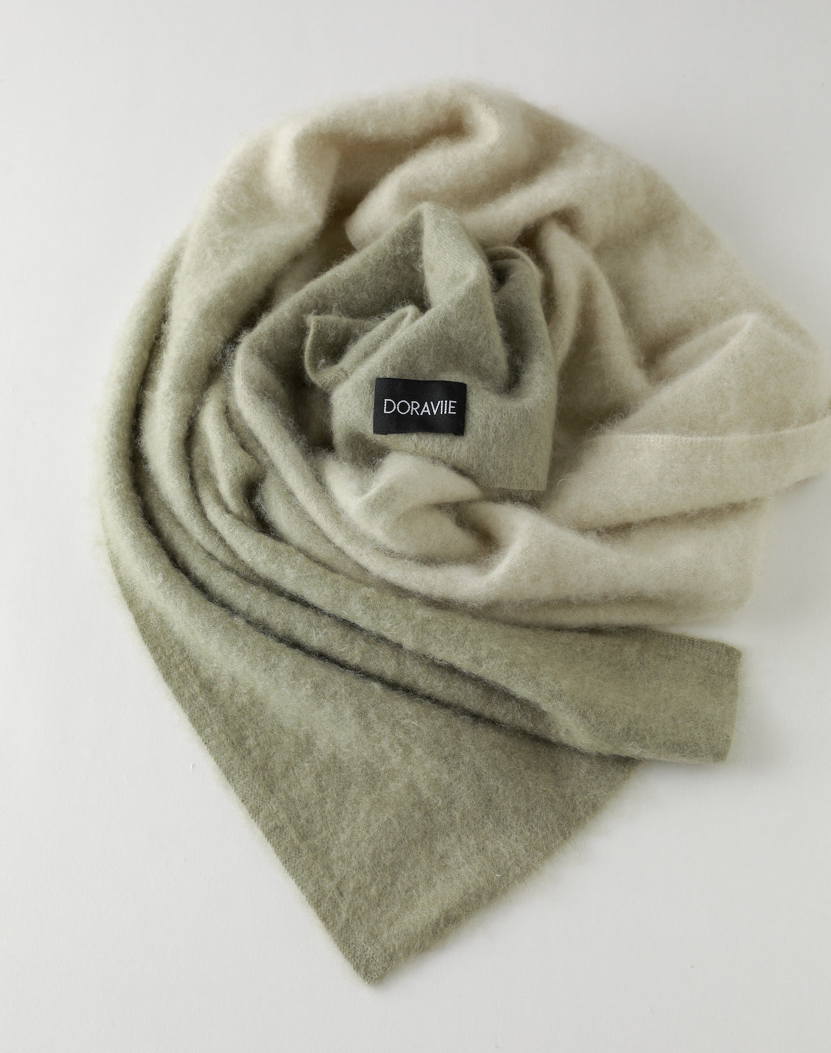 カシミヤマフラー/Plant Dye Japanese brushing Cashmere Scarf