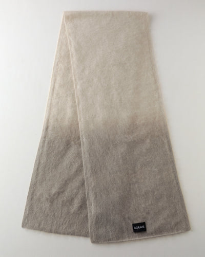 カシミヤマフラー/Plant Dye Japanese brushing Cashmere Scarf