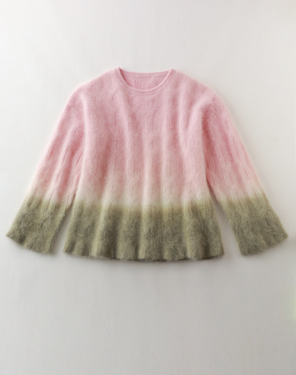 カシミヤセーター/Plant Dye Japanese brushing Cashmere top