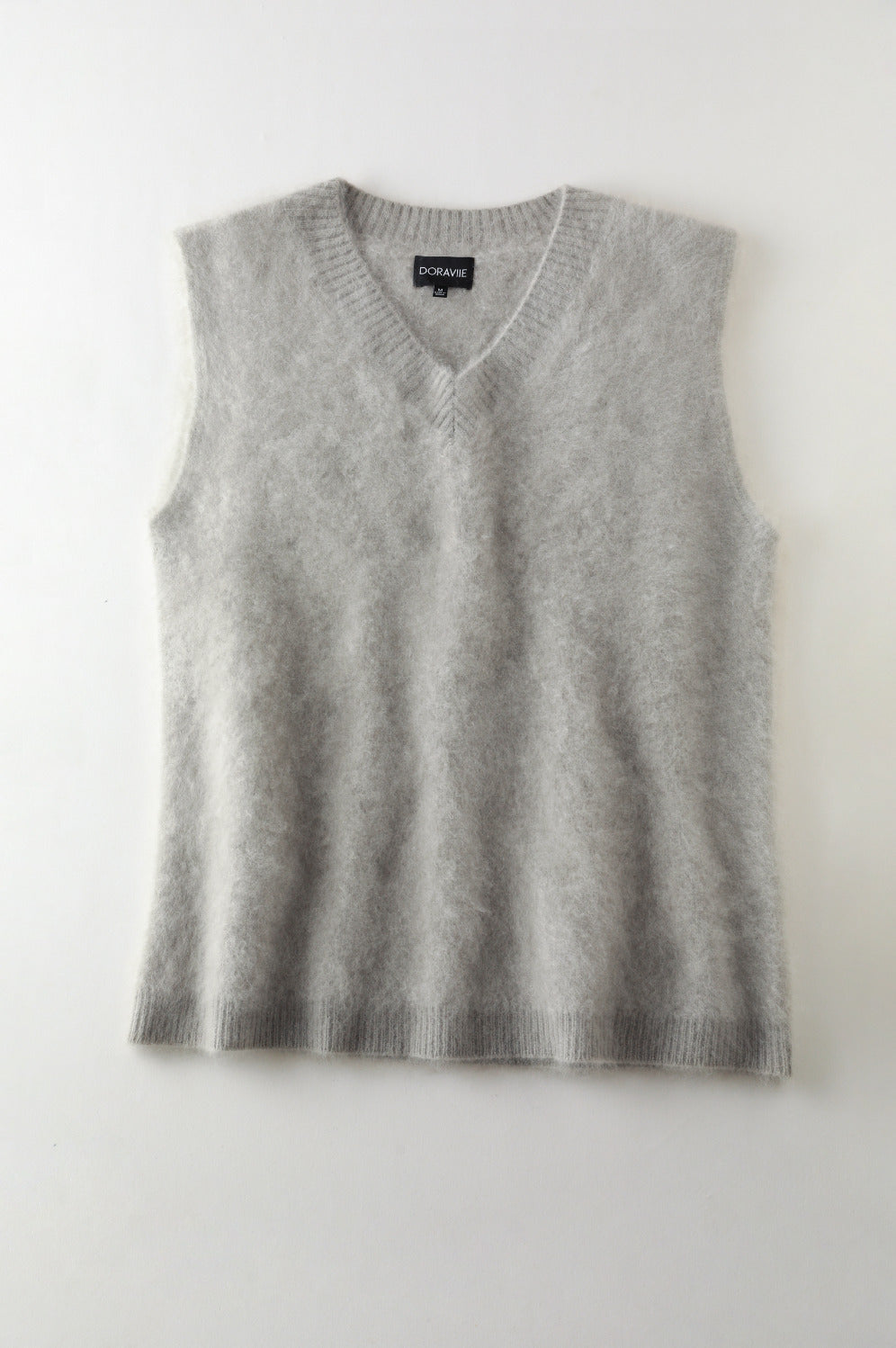 カシミヤベスト/Plant Dye Japanese brushing Cashmere Vest