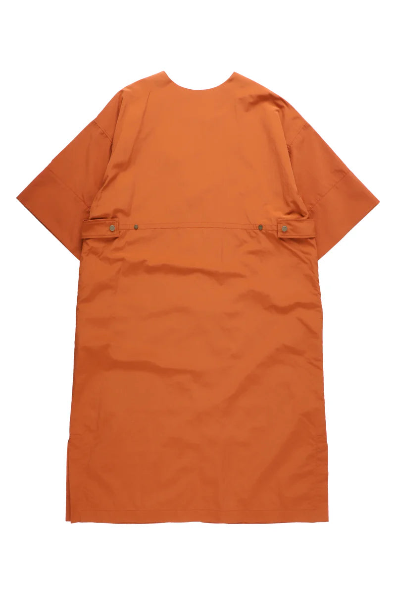 ガウンワンピース/ハーフスリーブ-unisex(全2色)