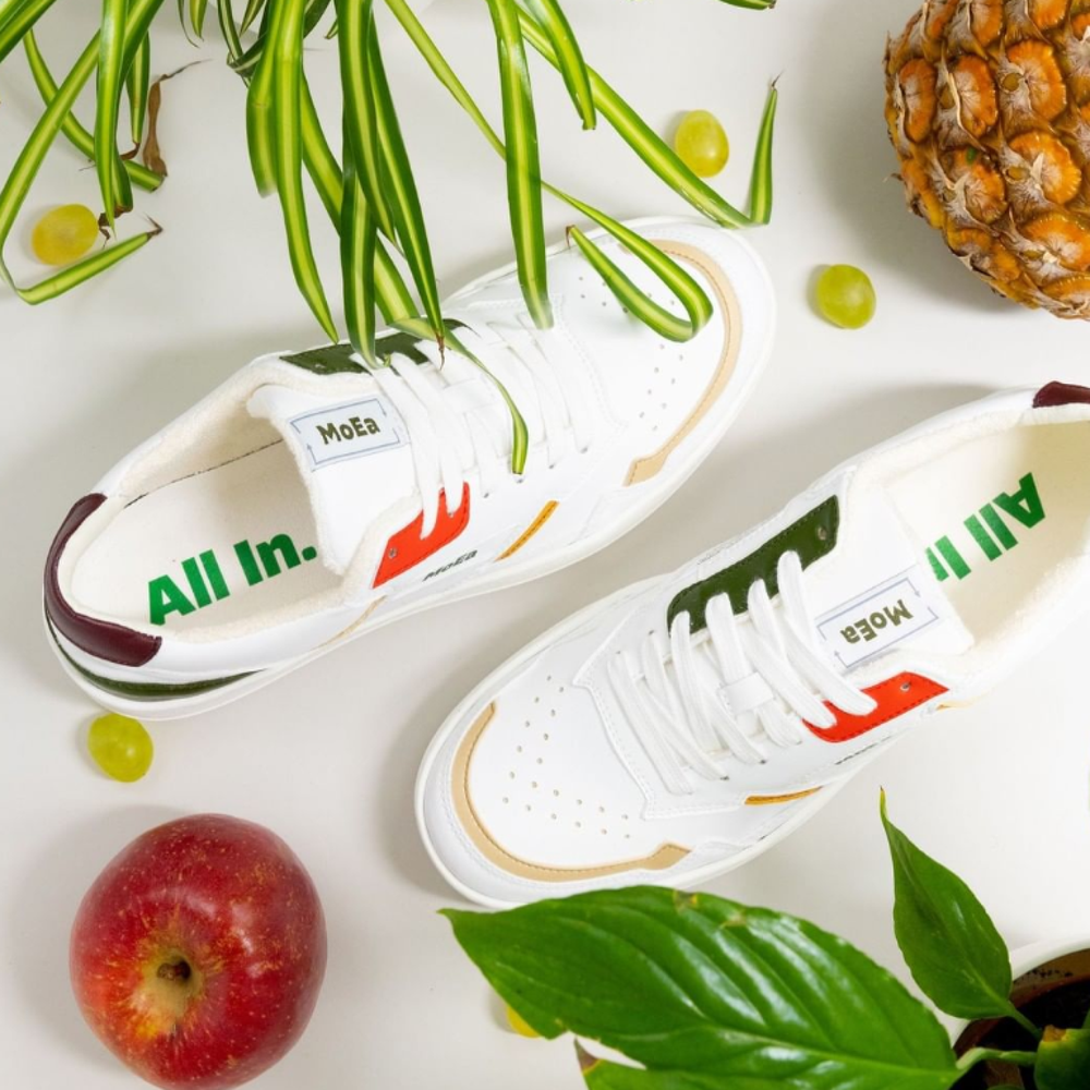 【あずささま専用】MoEa♡ヴィーガンレザースニーカー MICA＆DEAL｜WEB限定【MoEa】ヴィーガンレザースニーカー-Vegan